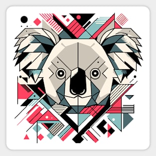 Abstract Animal Koala 1 Magnet